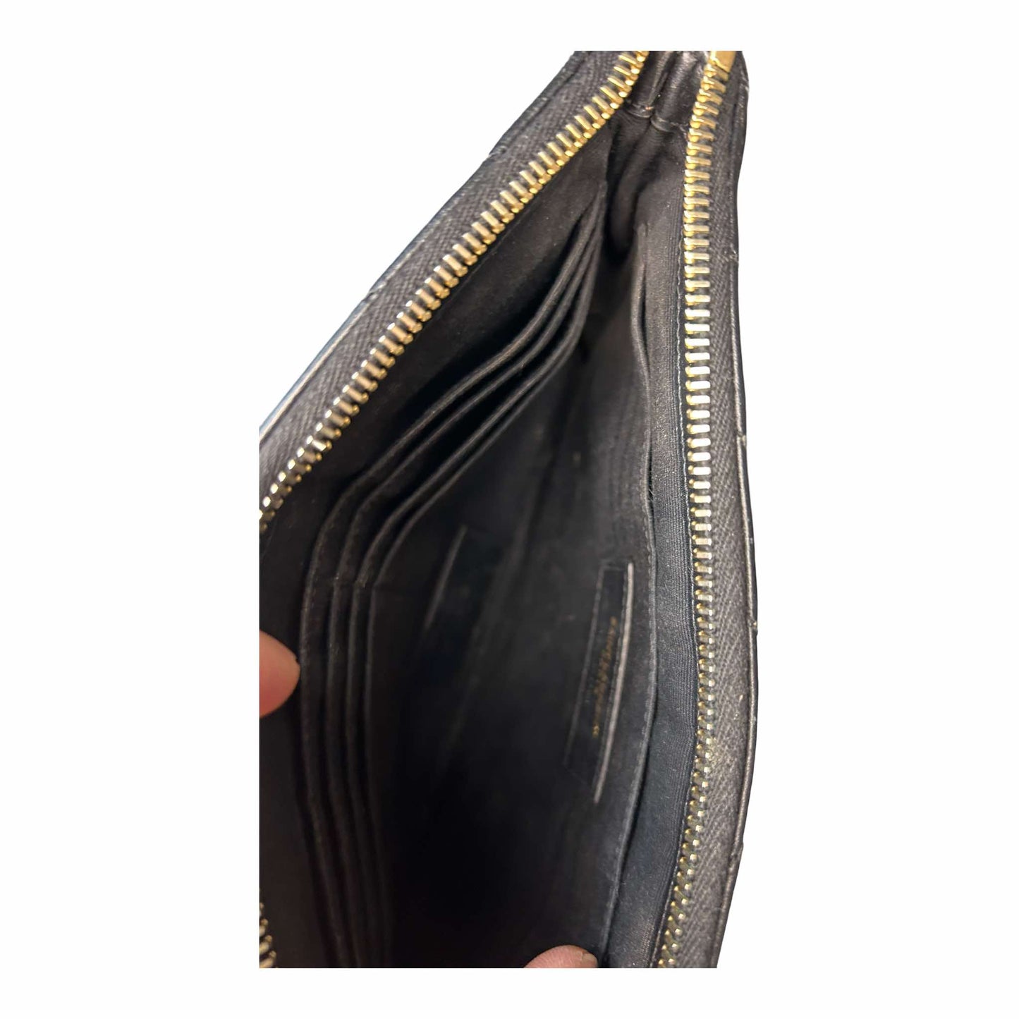 Saint Laurent Cassandre Matelassé Quilted A5 Pouch - 379039