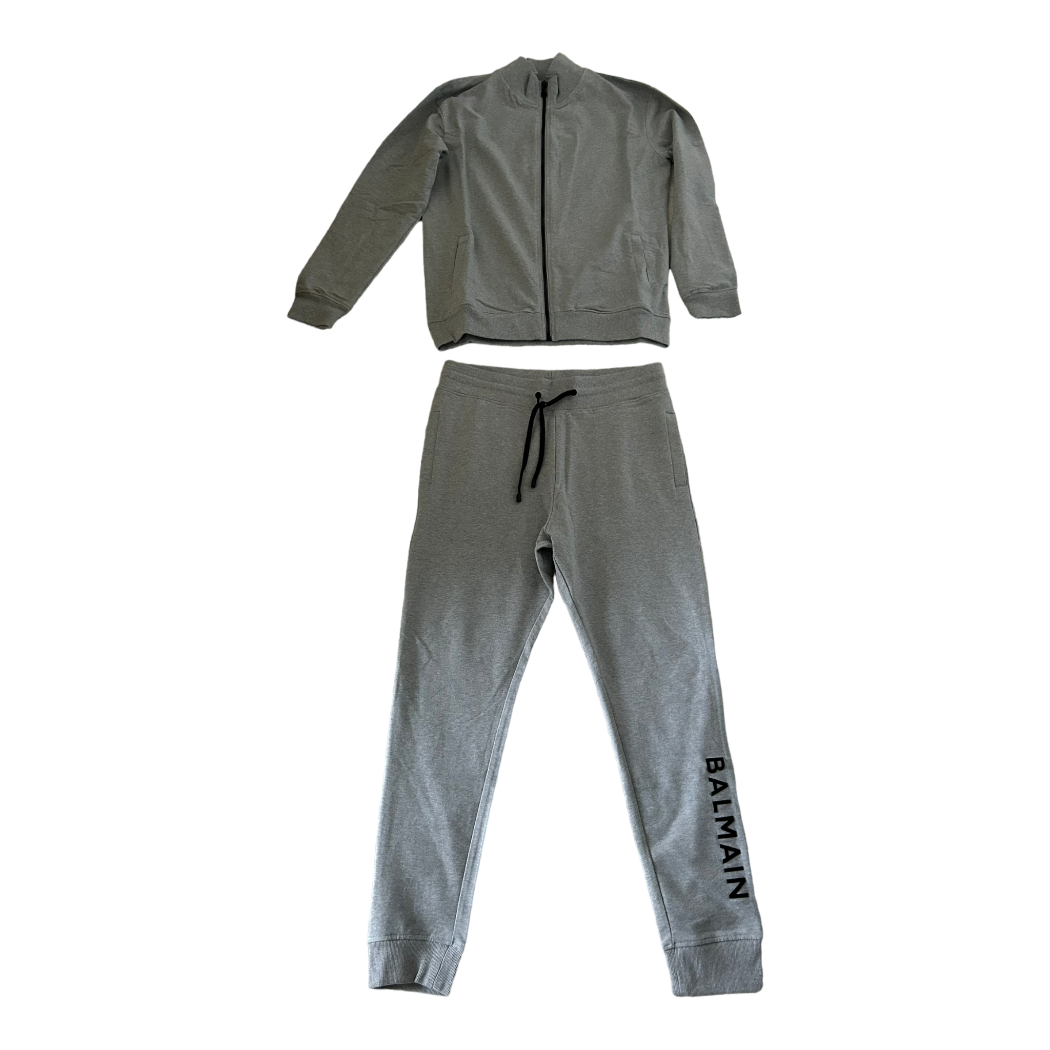 Balmain tracksuit grey sales
