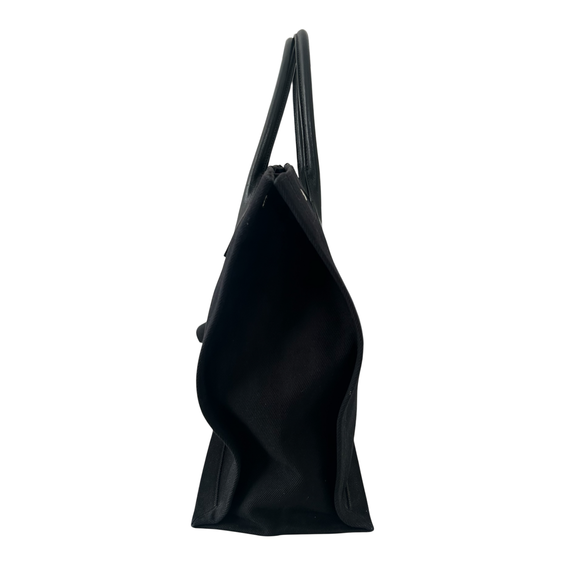 Saint Laurent Black Rive Gauche Tote - 631682