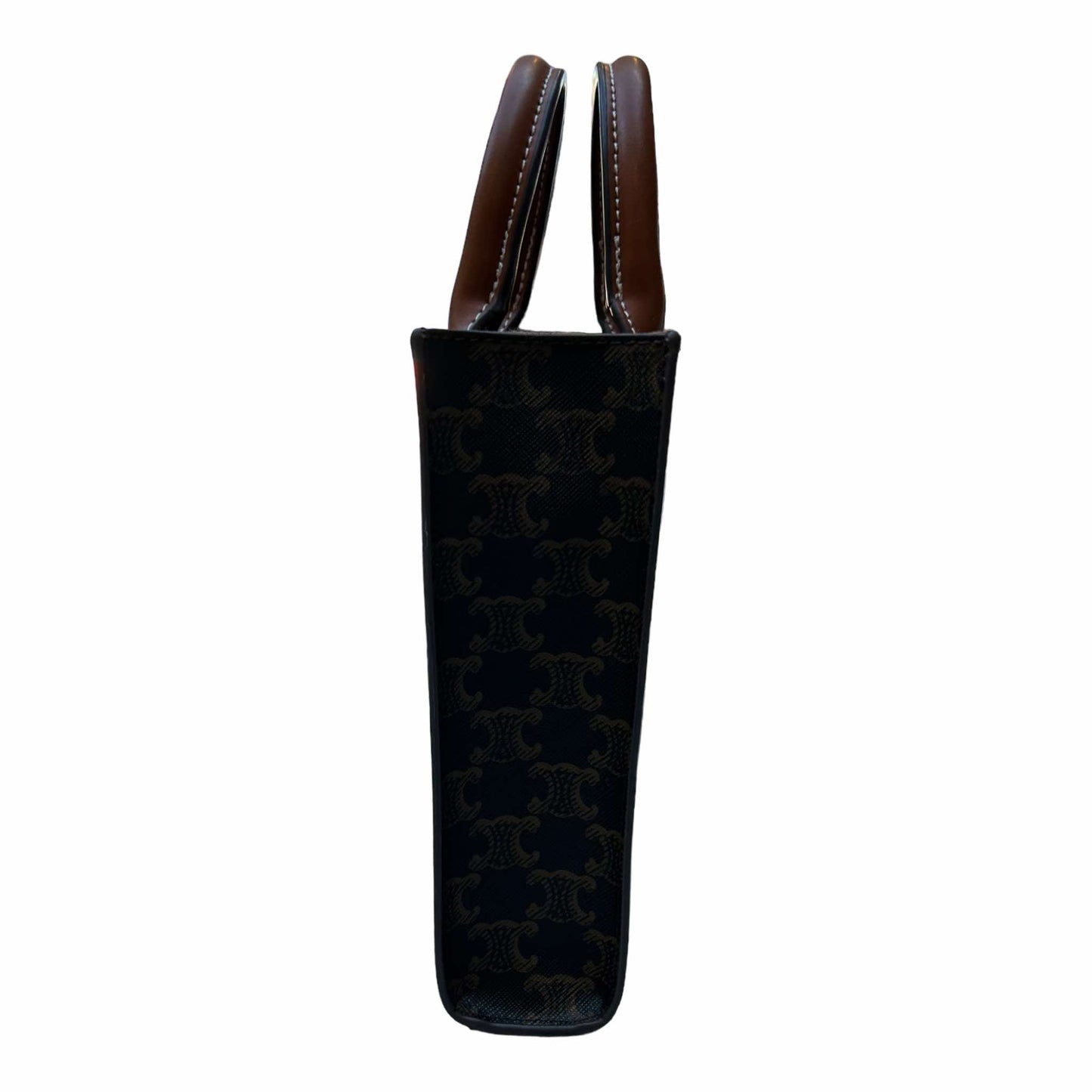 Celine Mini Vertical Cabas Triomphe Print