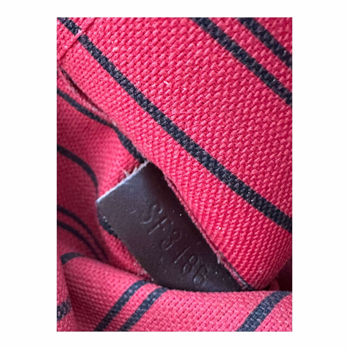 Louis Vuitton Damier Ebene Neverfull Clutch Pouch