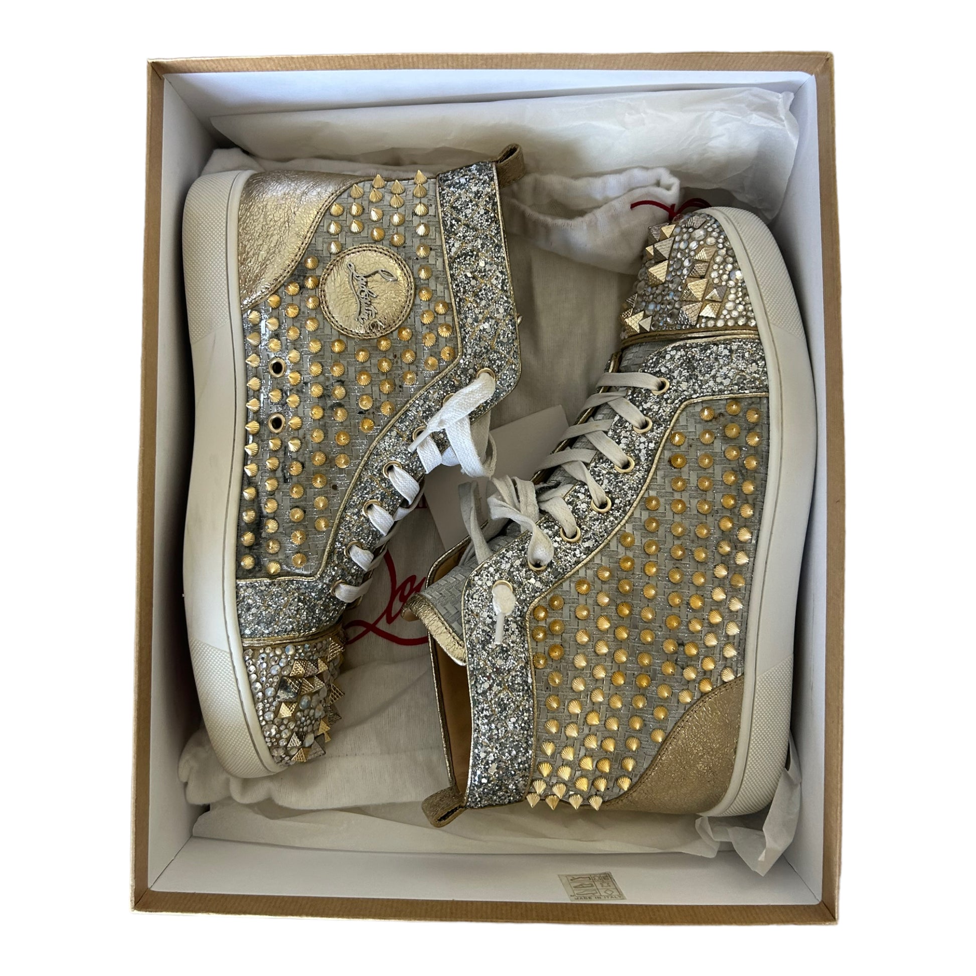 Christian Louboutin Mixkeoshell High Tops - 9 UK / 43 EU