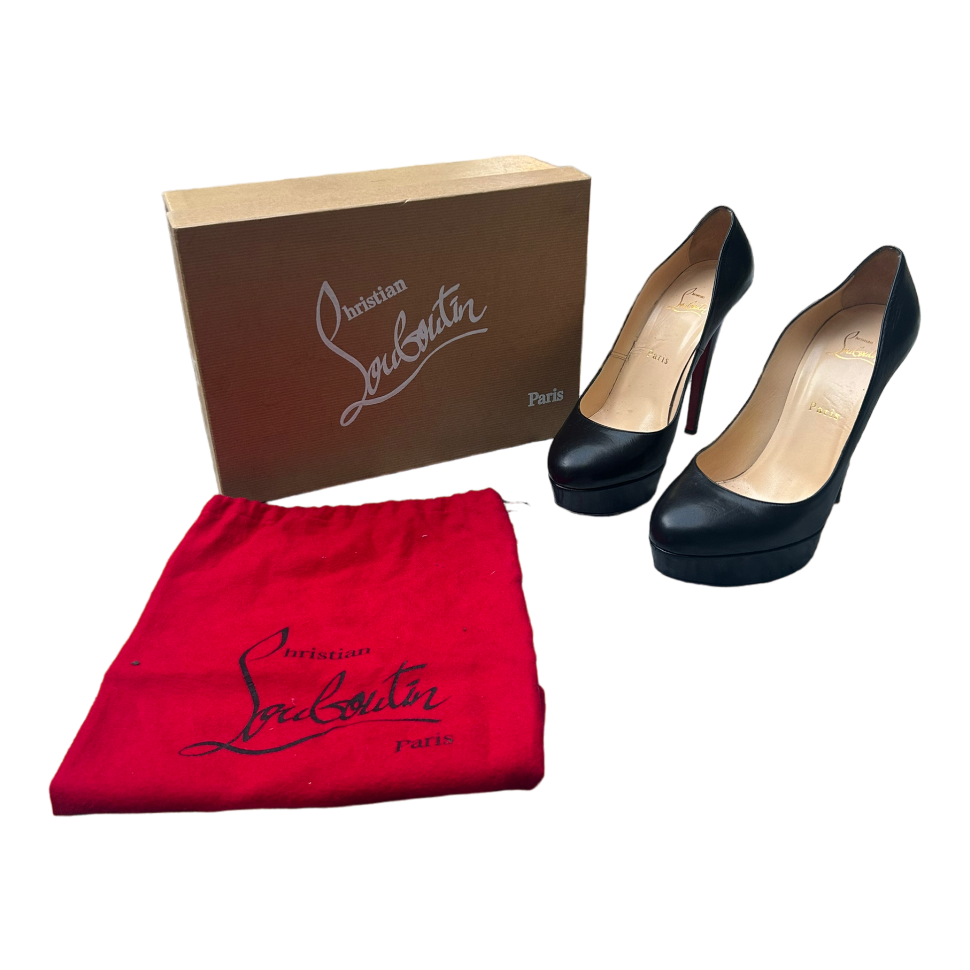 Christian Louboutin Bianca 140 Heels - 38.5 EU/ 5.5 UK