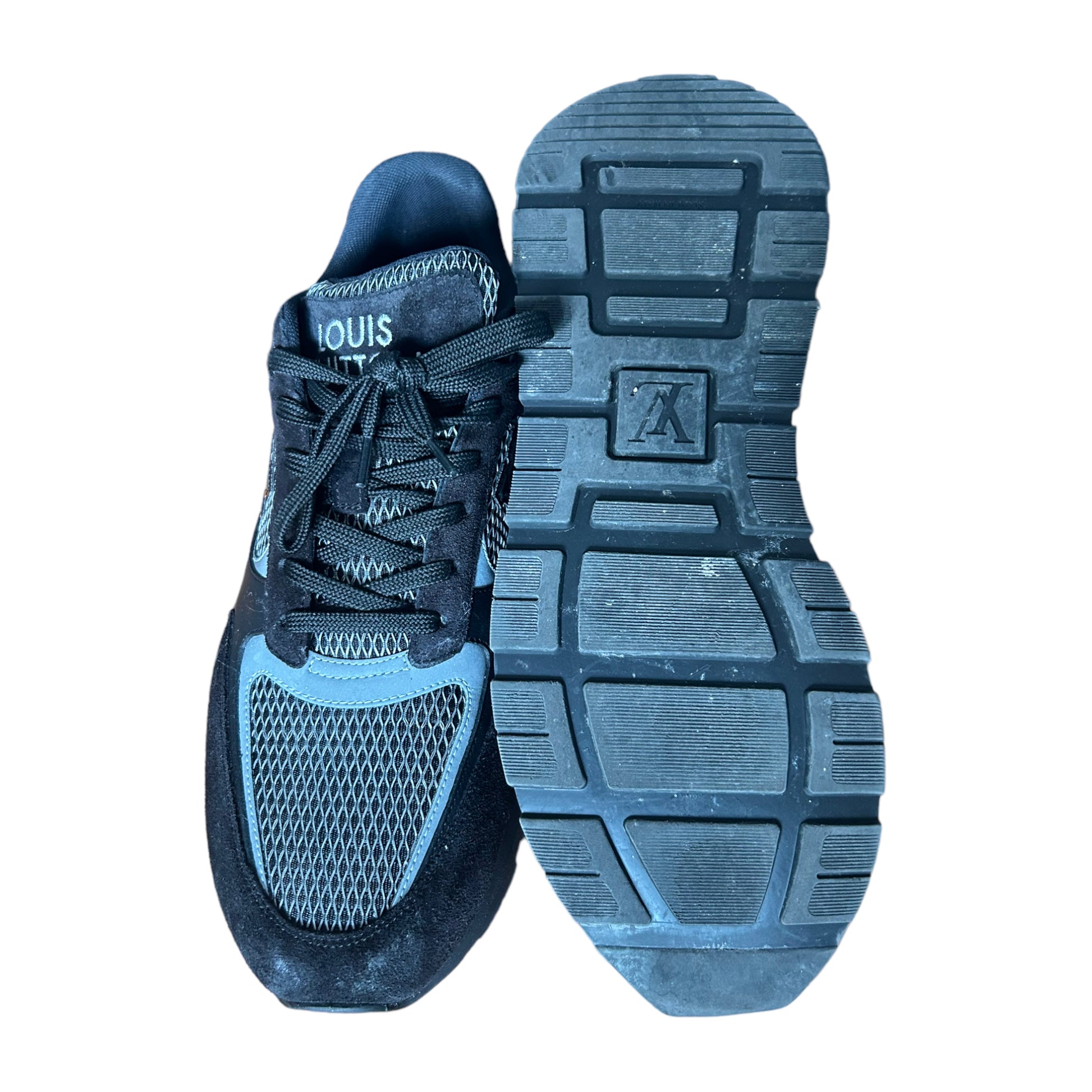 Louis Vuitton Black Run Away Trainers - 1A9J1E