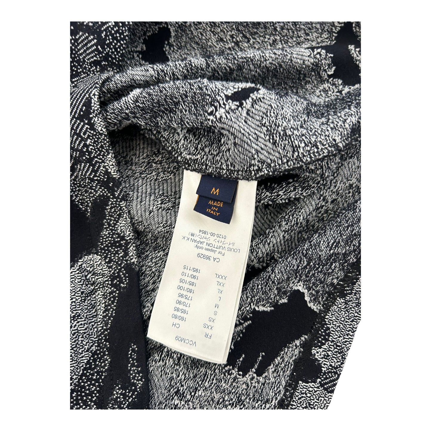 Louis Vuitton Monogram Grey Camo T-Shirt - Medium