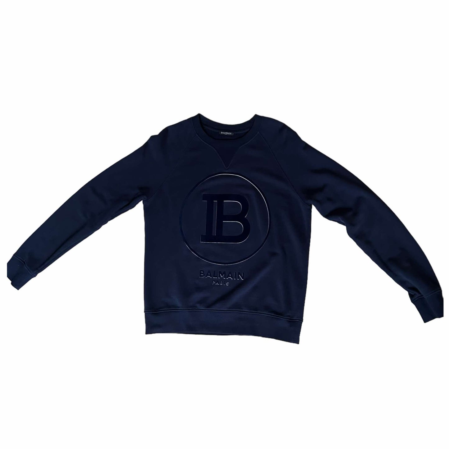 Men's Balmain Logo Jumper - Large