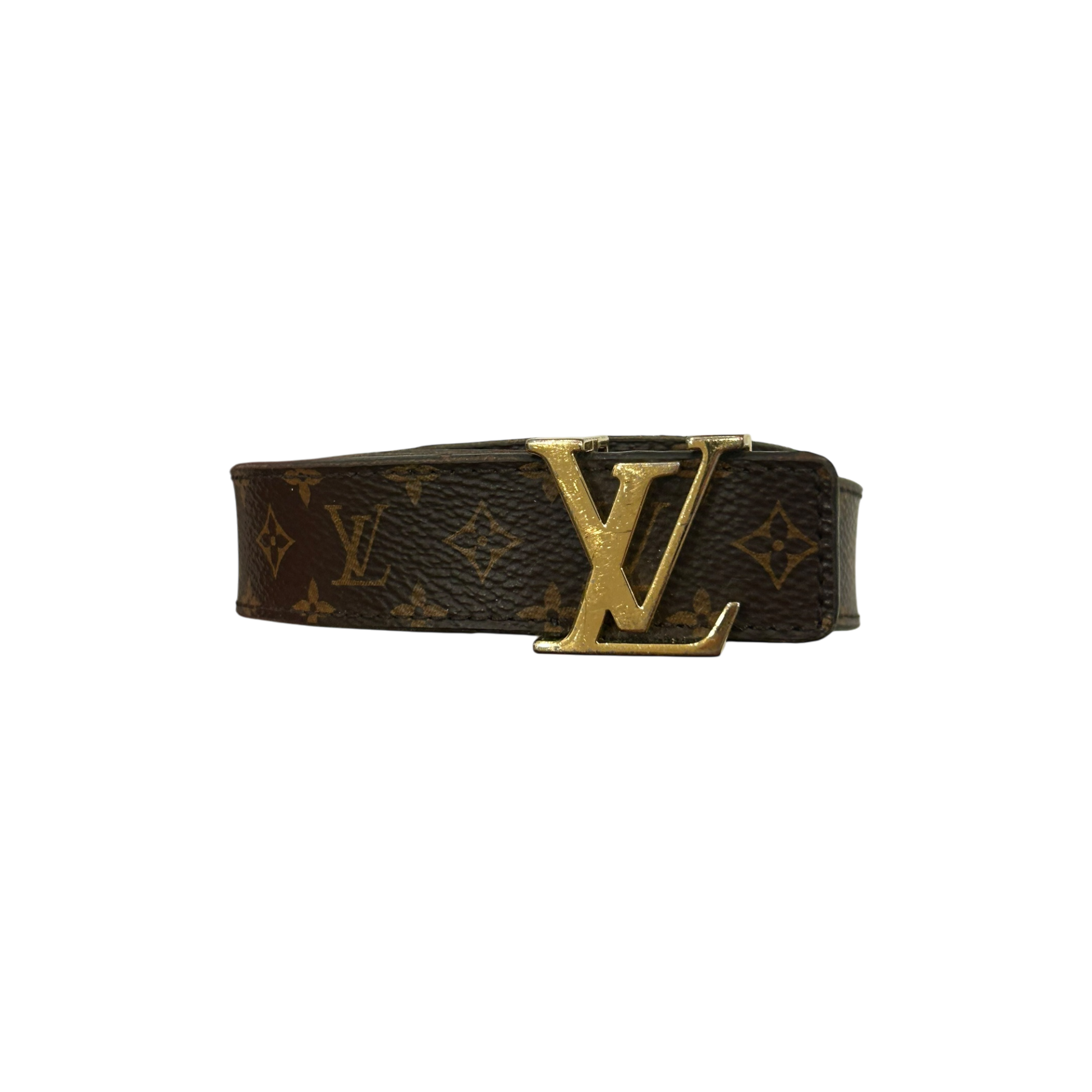 Louis Vuitton Monogram Initials 25mm Belt (85/34) - M9781