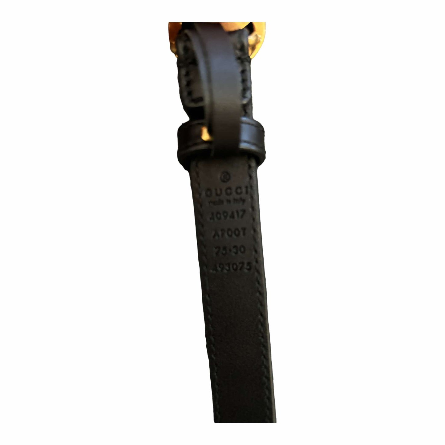 Gucci Ladies Mini GG Belt - (75/30) - 409417