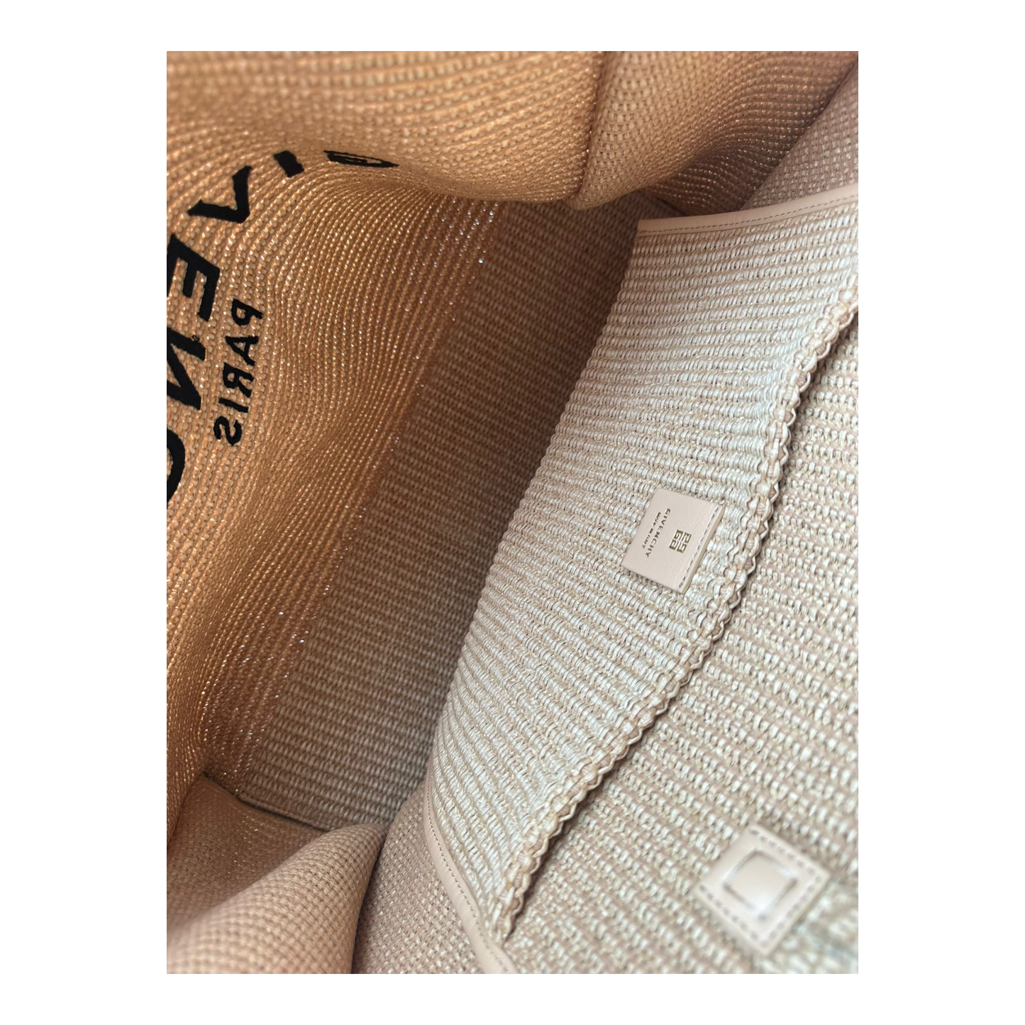 Givenchy Large G-Tote Raffia Bag