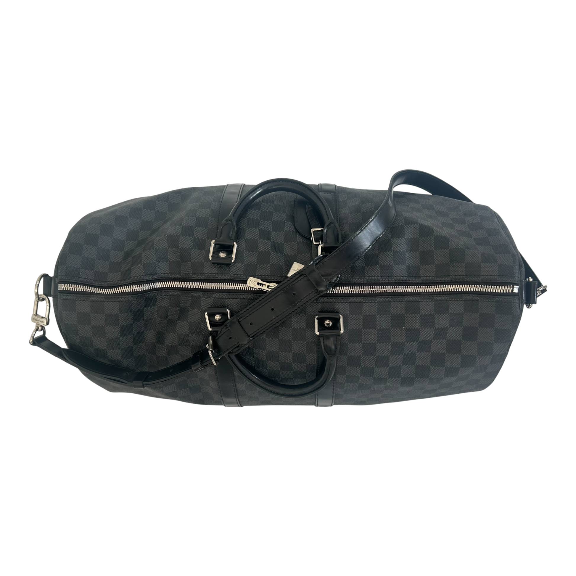 Louis Vuitton Damier Graphite Bandoulière Keepall 55 - N41413