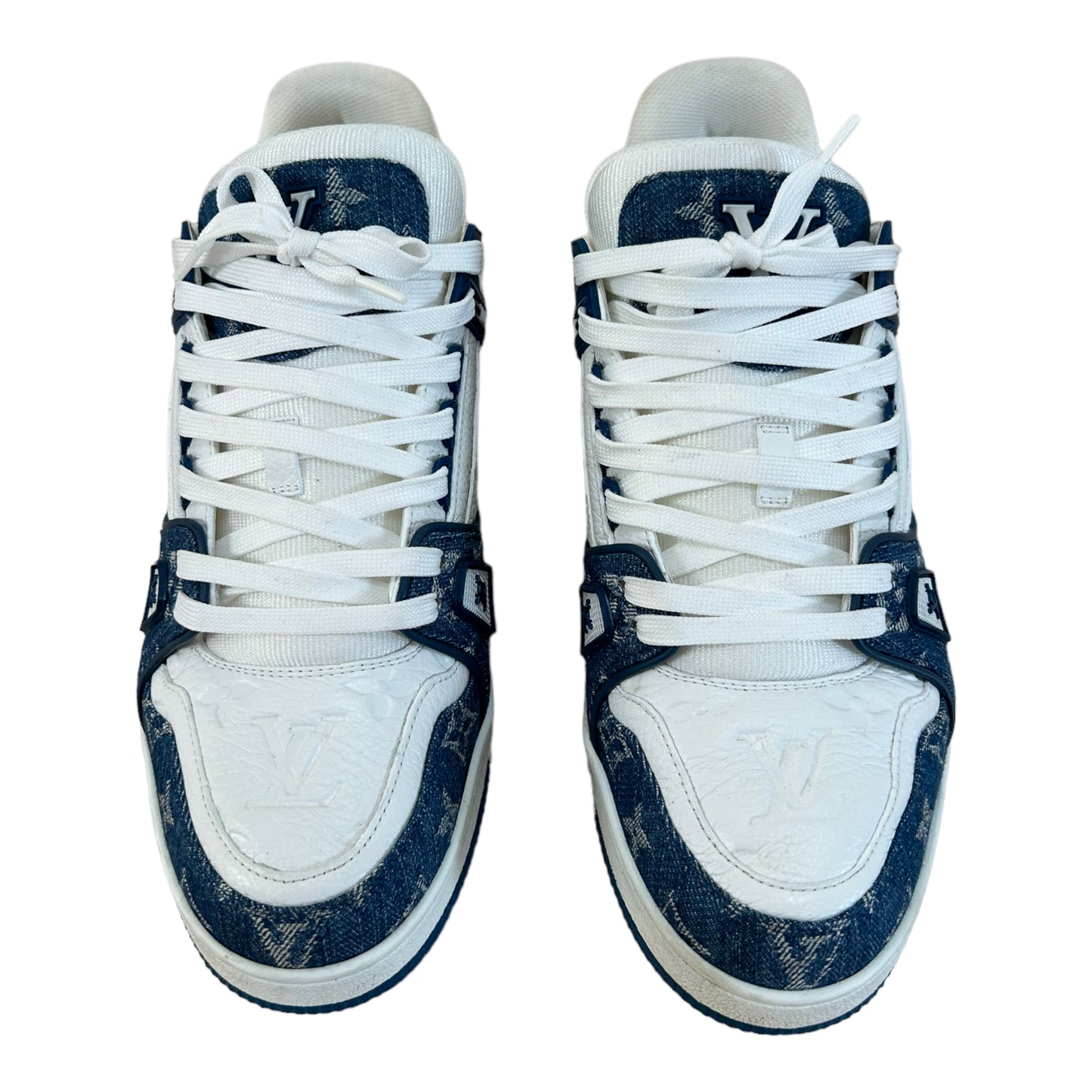 Louis Vuitton Blue Monogram Denim Sneaker - 8.5 UK / 42.5 EU