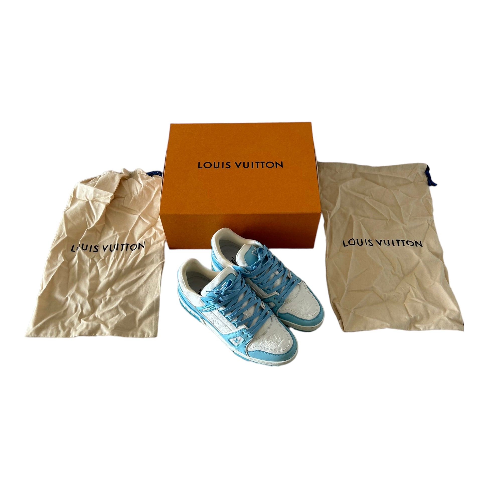 Louis Vuitton Sky Blue Sneaker - 8.5 UK / 42.5 EU