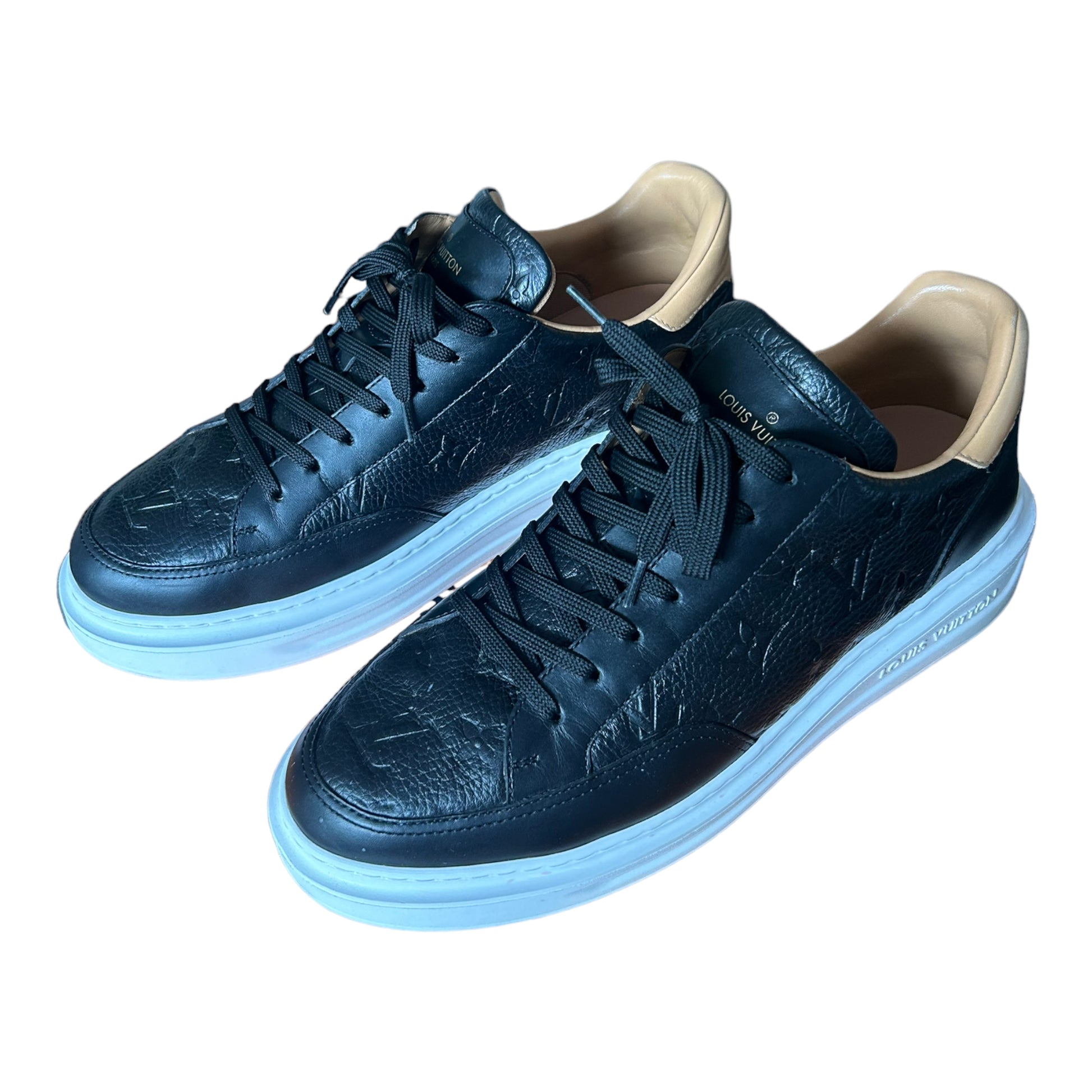 Louis Vuitton Black Beverley Hills Trainers - 8.5 UK / 42.5 EU
