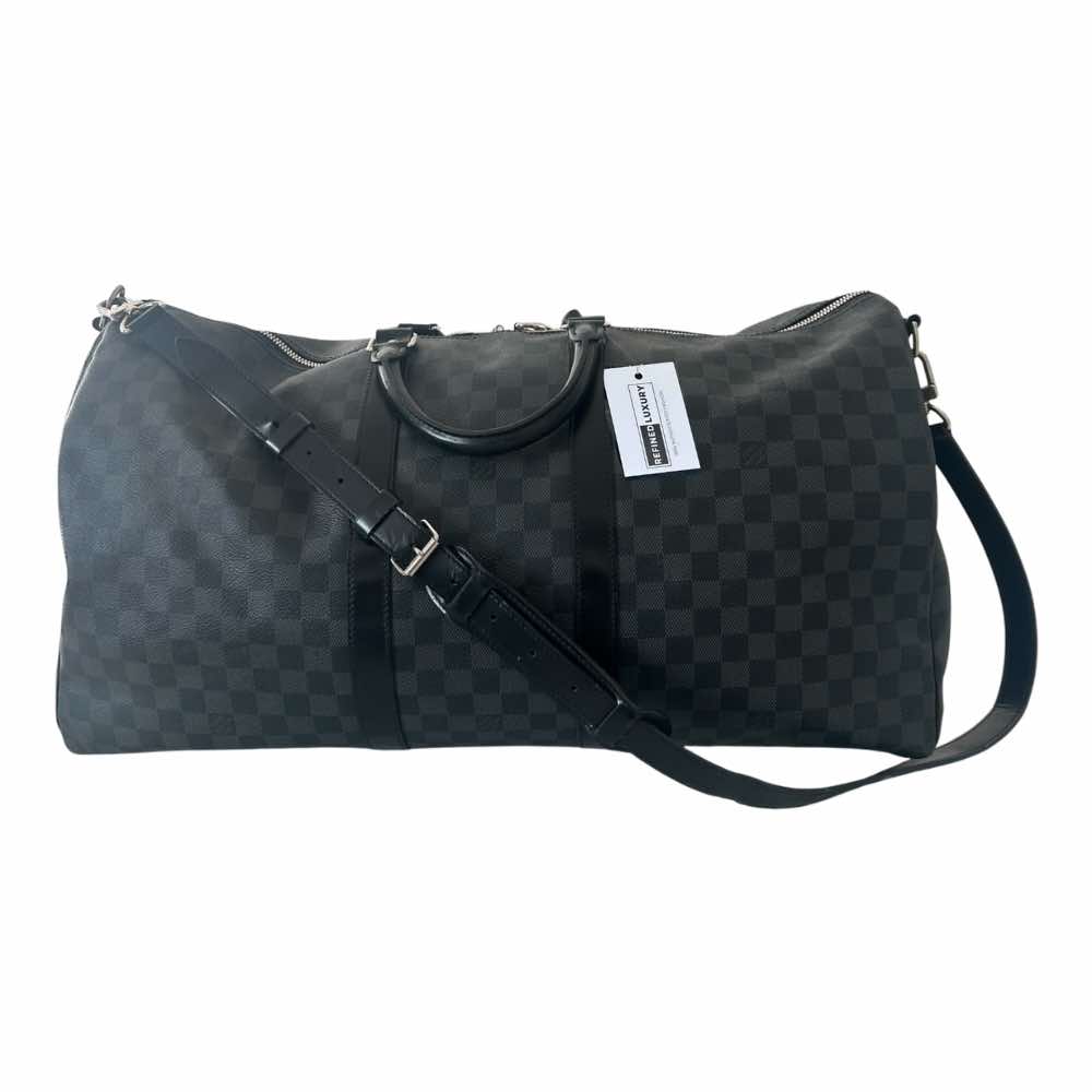 Louis Vuitton Damier Graphite Bandoulière Keepall 55 - N41413