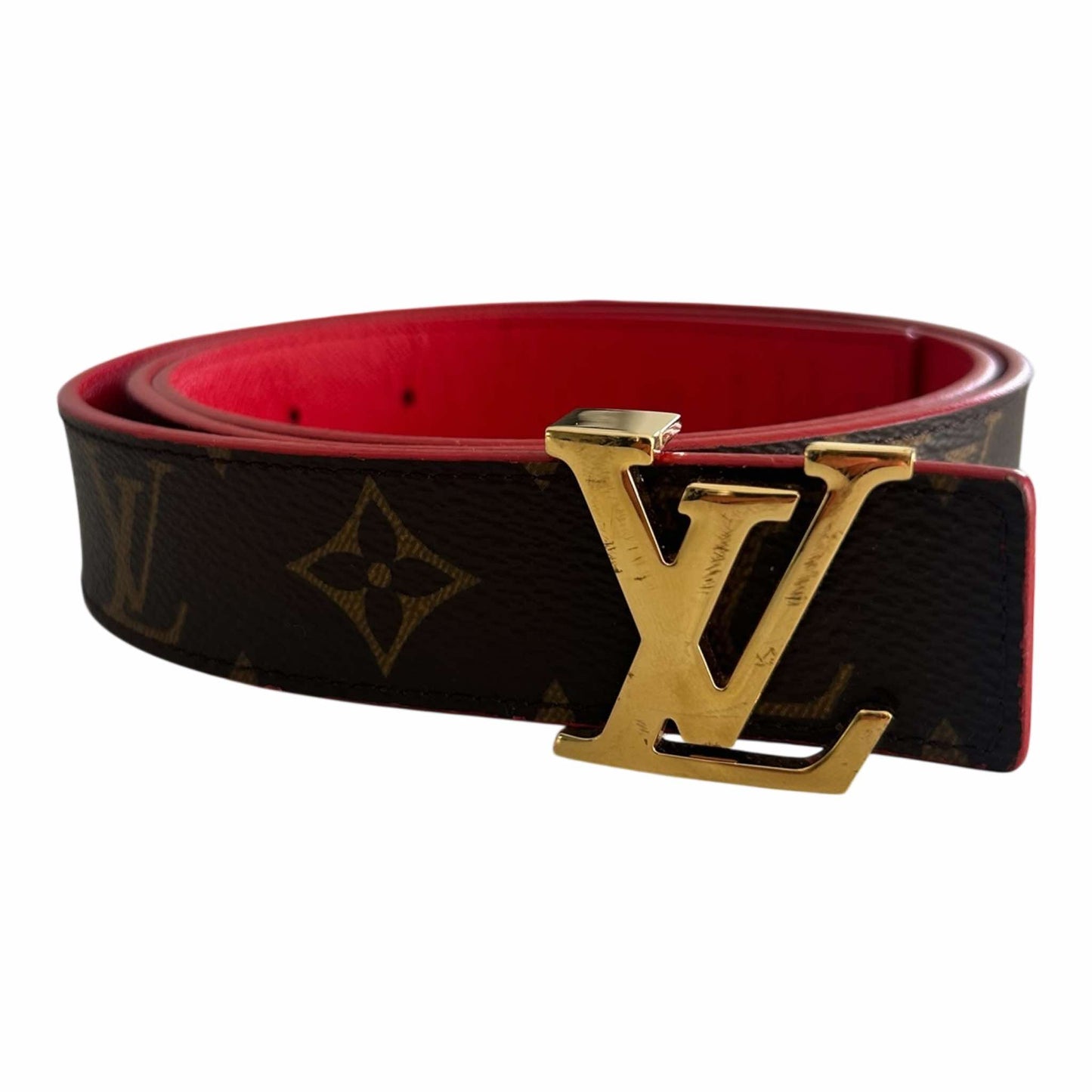 Louis Vuitton Womens Reversible Belt (95/38) - M9498