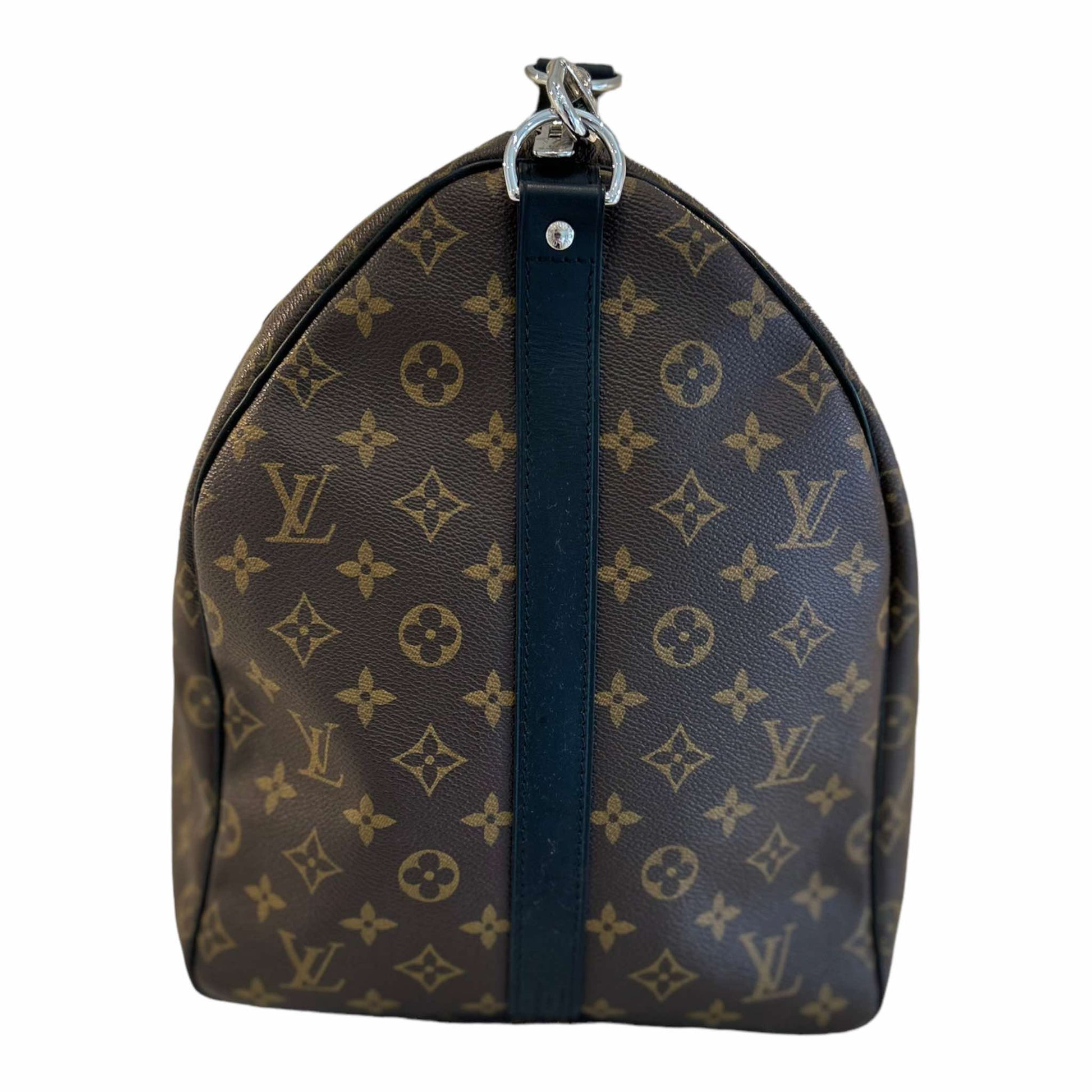 Louis Vuitton Monogram Macassar Bandoulière Keepall 55 - M56714