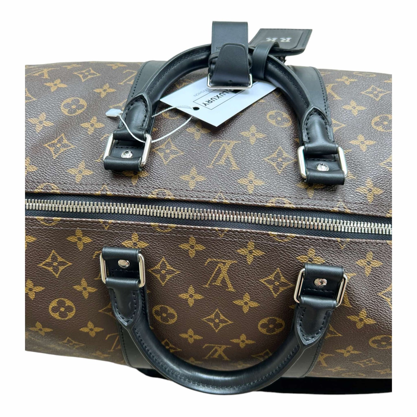 Louis Vuitton Monogram Macassar Bandoulière Keepall 55 - M56714