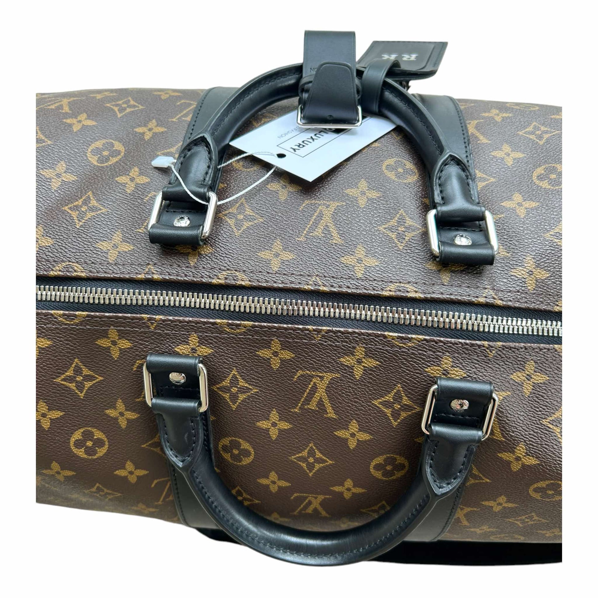 Louis Vuitton Monogram Macassar Bandoulière Keepall 55 - M56714