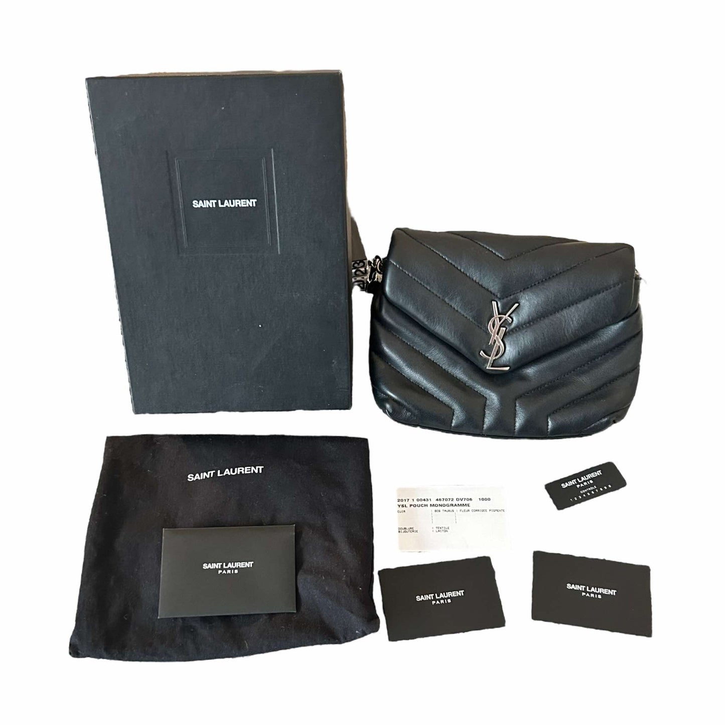 Saint Laurent Quilted LouLou Toy Puffer - 467072