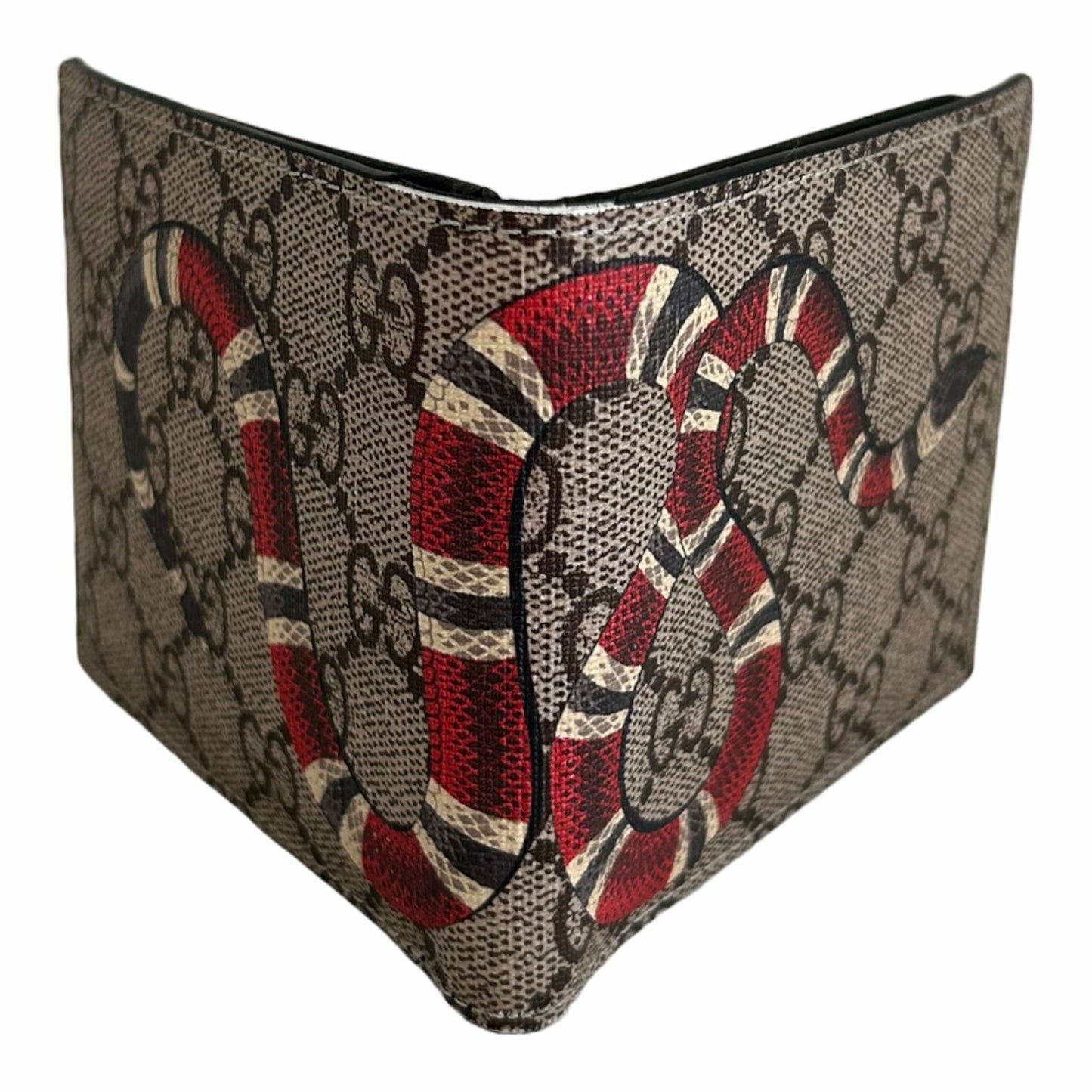 Gucci GG Supreme Snake Wallet