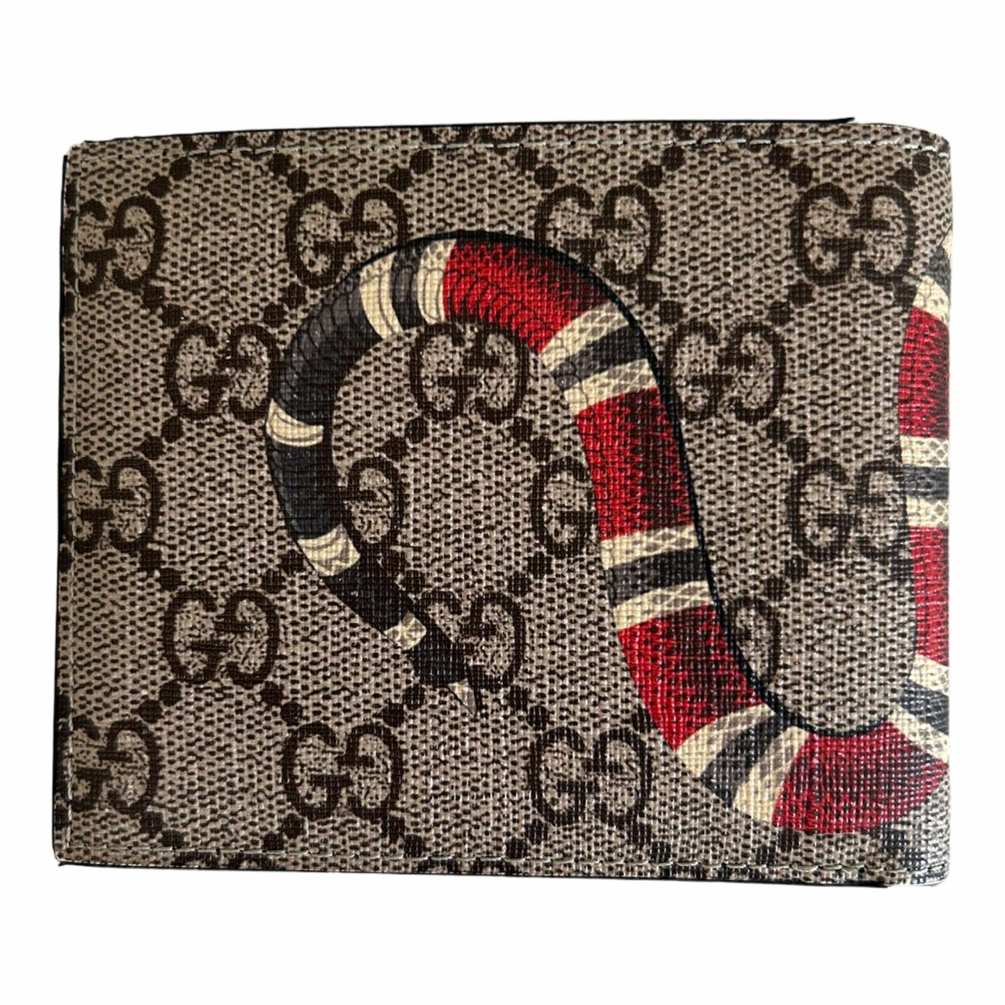 Gucci GG Supreme Snake Wallet