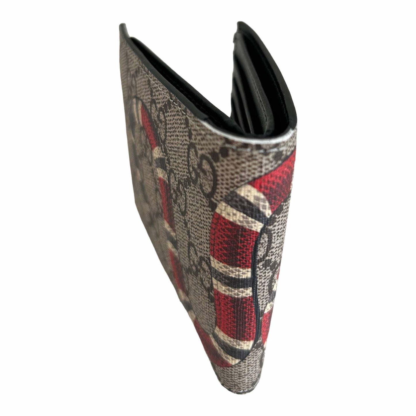 Gucci GG Supreme Snake Wallet