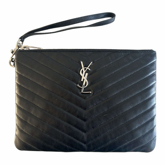 Saint Laurent Cassandre Matelassé Quilted A5 Pouch - 379039
