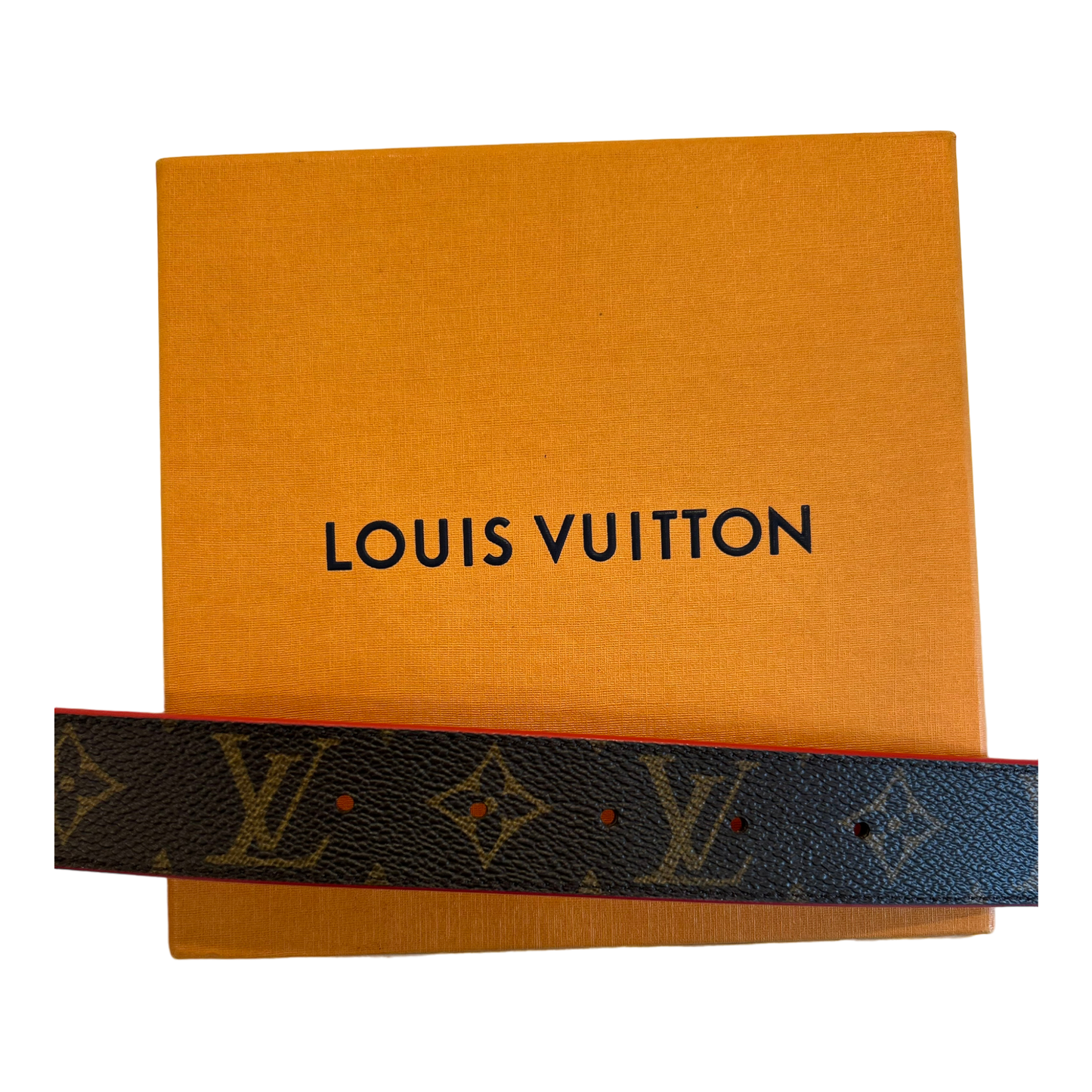 Ladies Louis Vuitton Monogram Belt