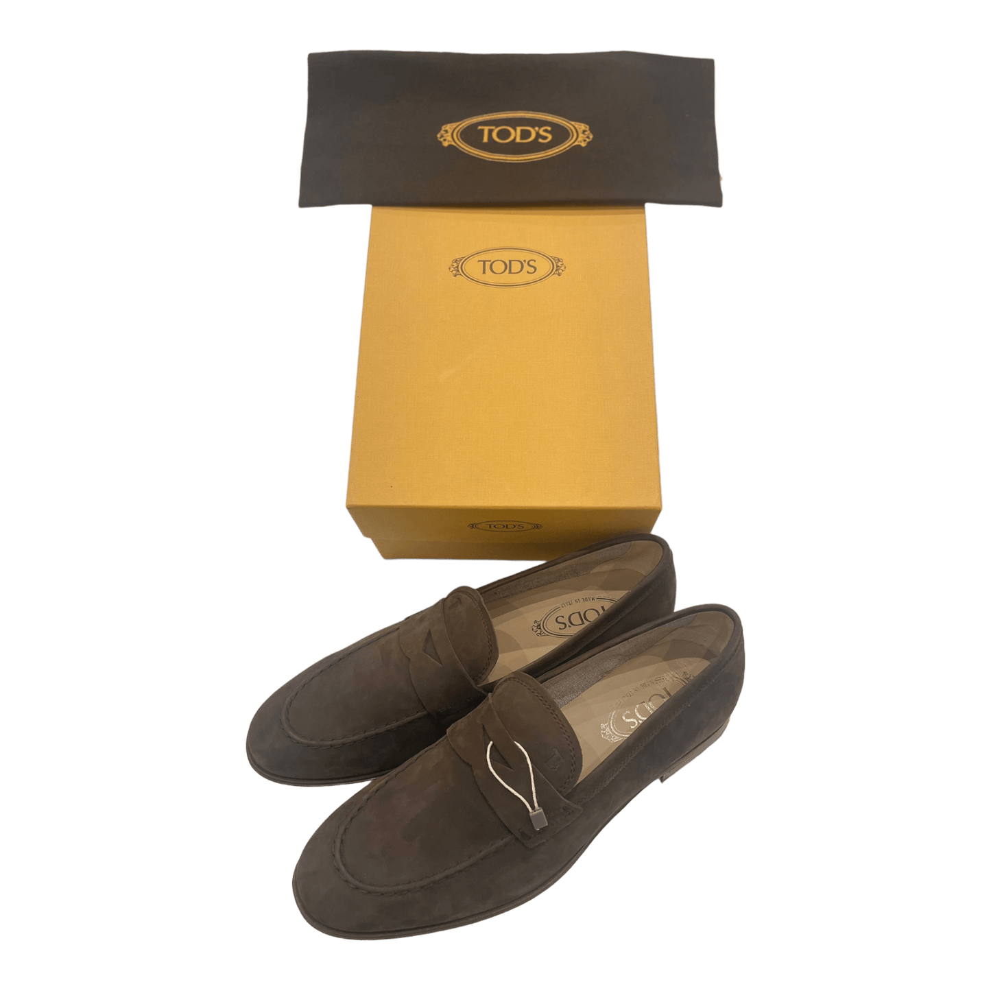Gents Tod's Brown Suede Loafers