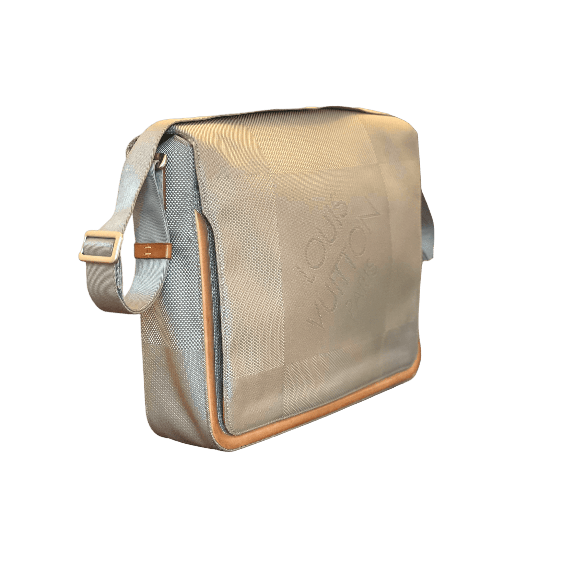 Damier Geant Terre Messenger Angle