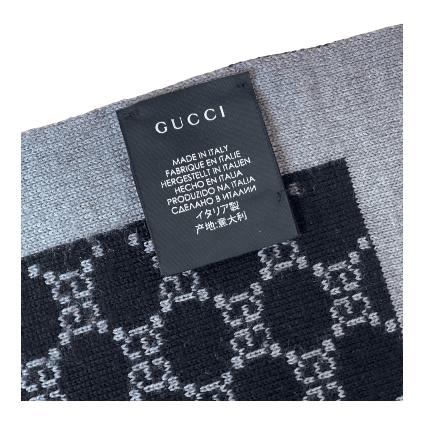 Gucci Scarf Tag