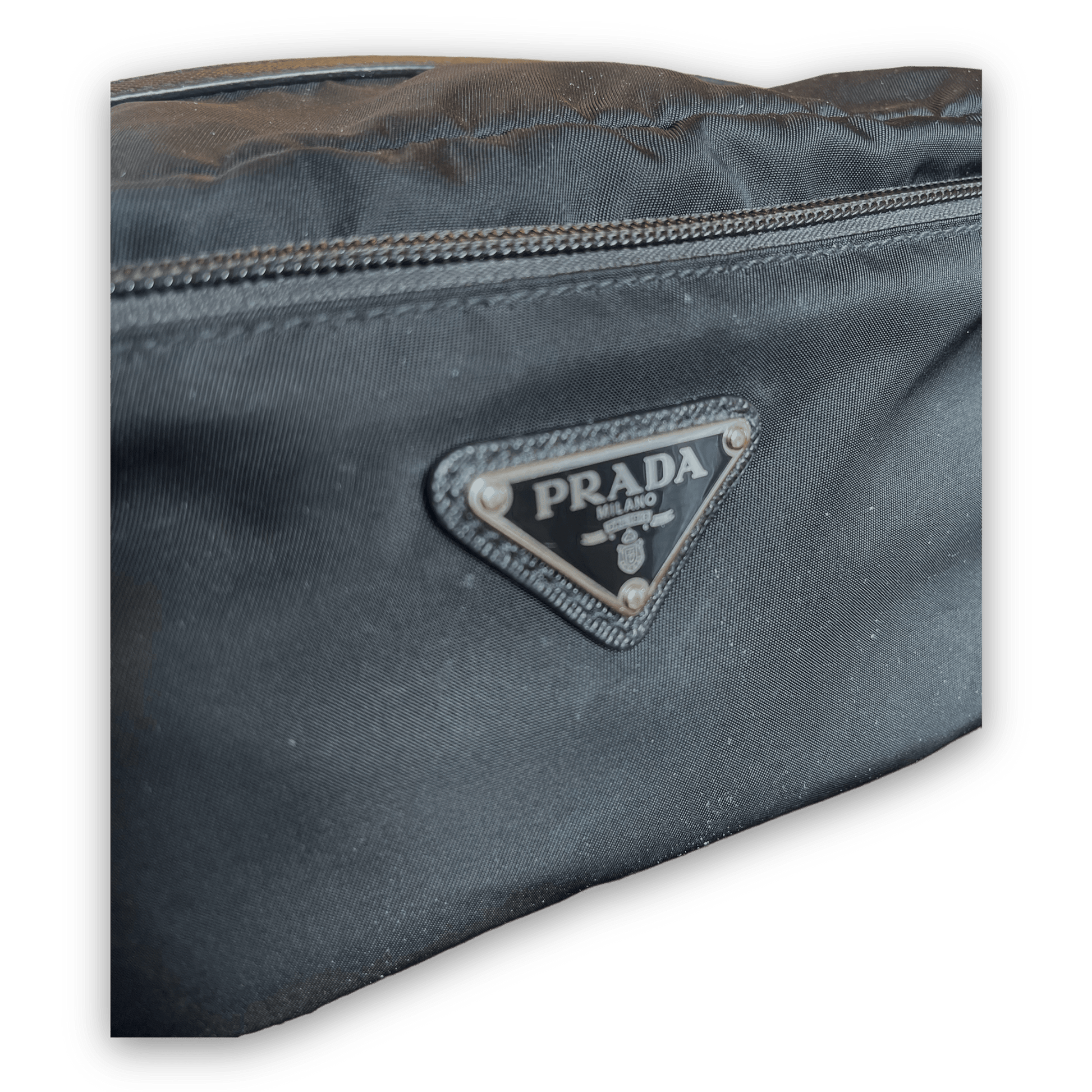 Prada Logo Toiletry Bag