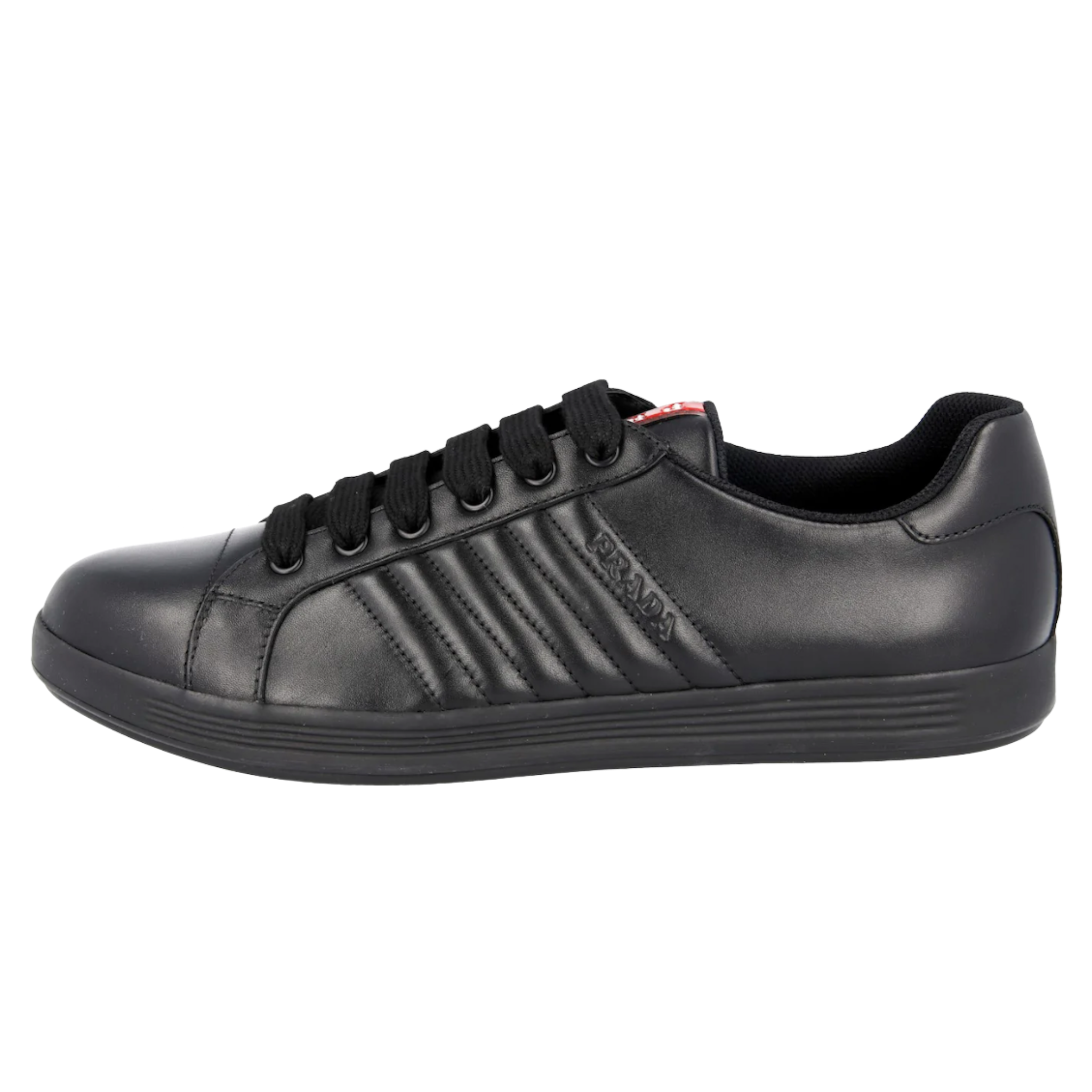 Mens black outlet prada sneakers