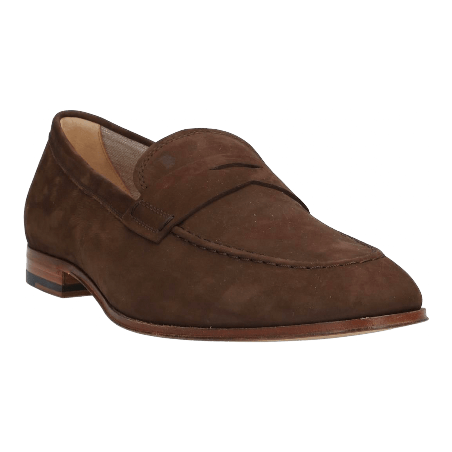 TOD'S MEN'S SUEDE LOAFERS - BROWN