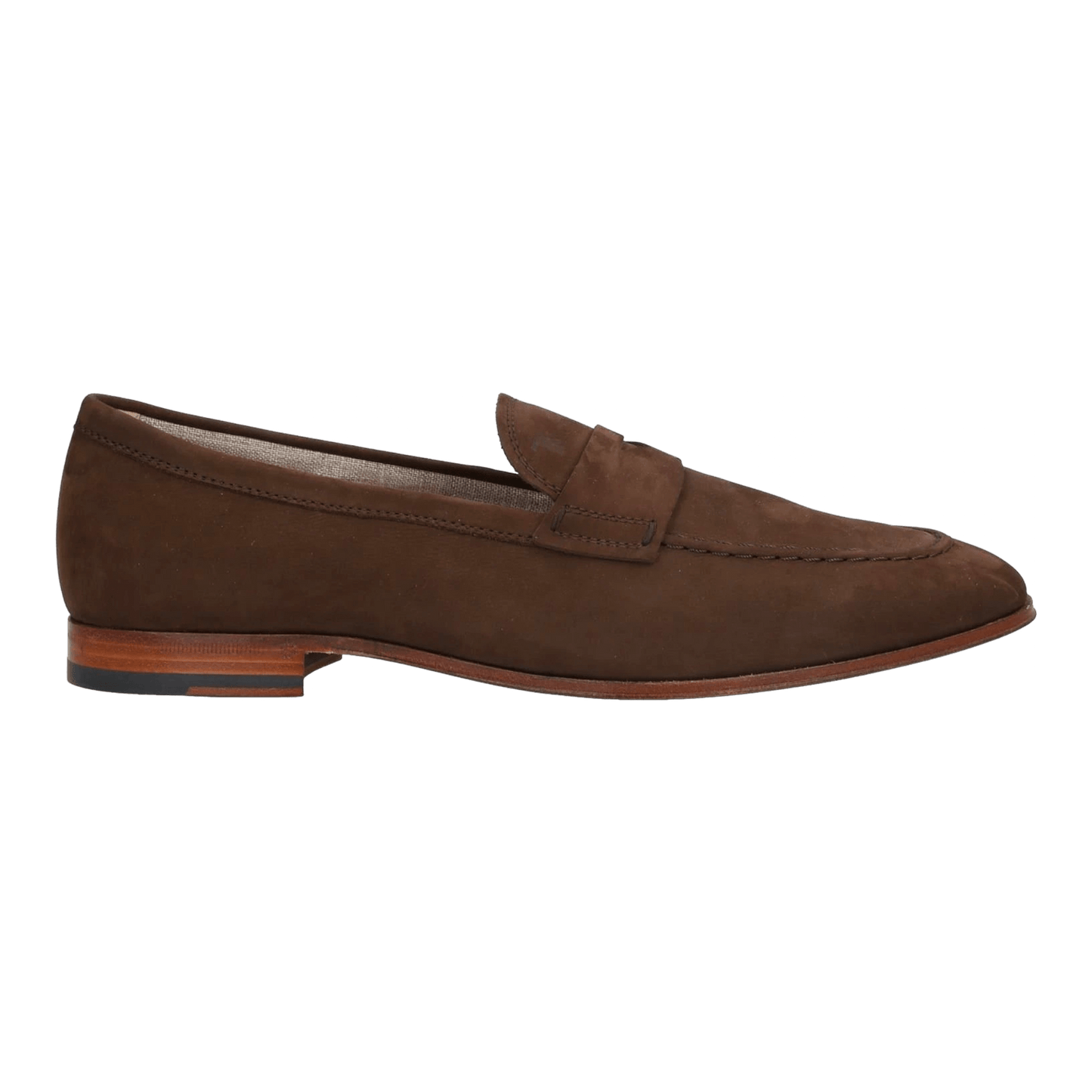 TOD'S MEN'S SUEDE LOAFERS - BROWN