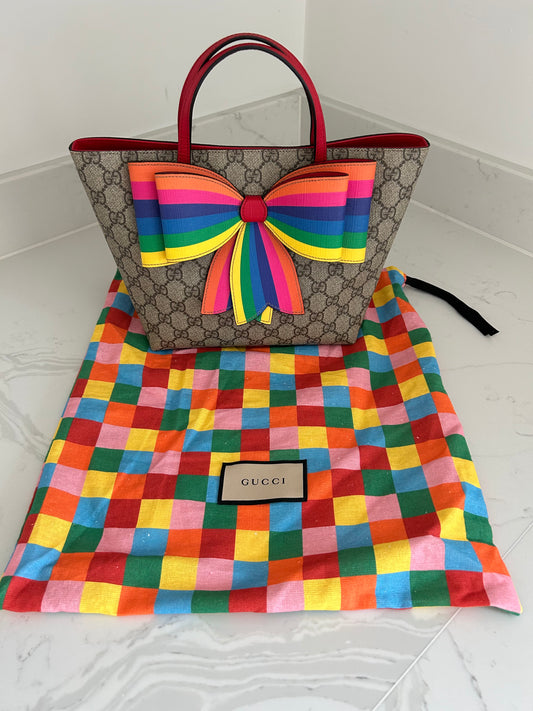 Gucci Rainbow Loved Children's Tote Bag
