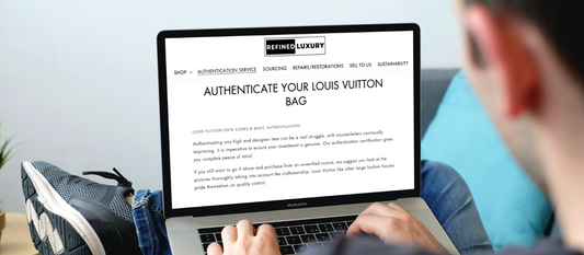 Refined Luxury Authentication on desktop