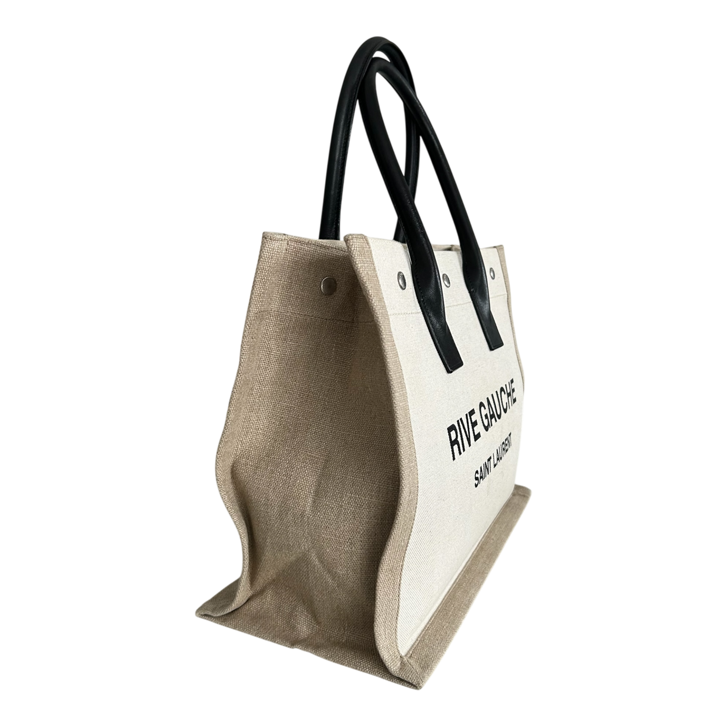 Saint Laurent Beige Rive Gauche Tote - 617481