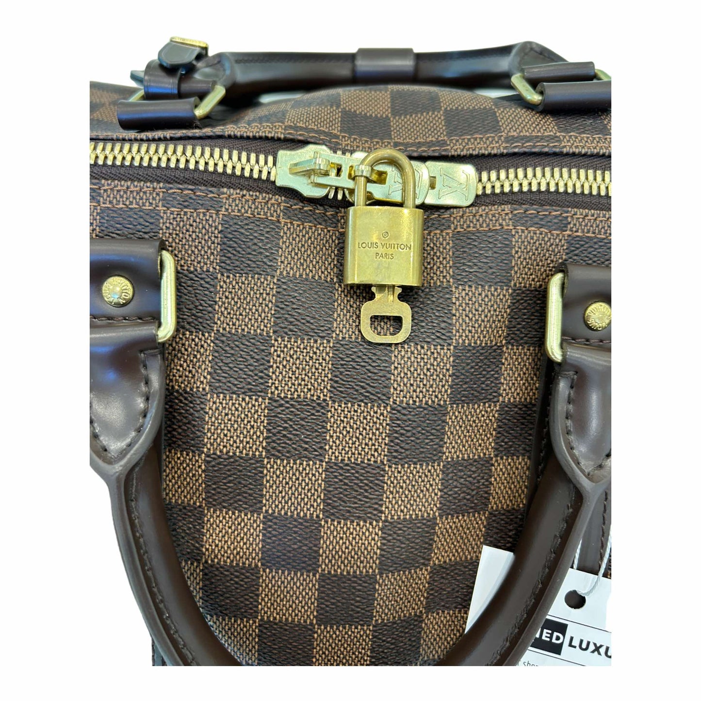 Louis Vuitton Damier Ebene Bandoulière Keepall 55 - N41414