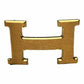 Hermès Gold Reversible 32mm Belt (85/34)