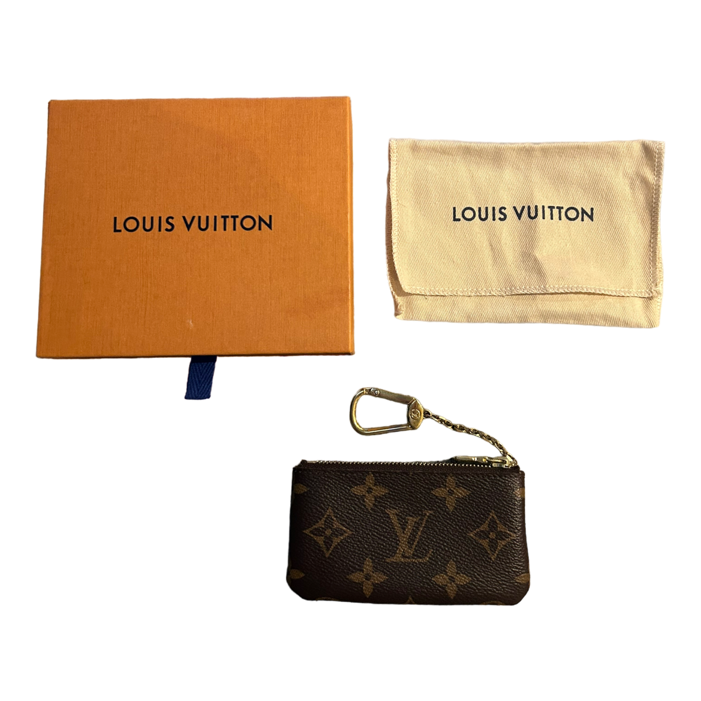 Louis Vuitton Monogram Canvas Key Pouch - M62650