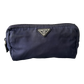 Prada Blue Nylon Toiletry Bag