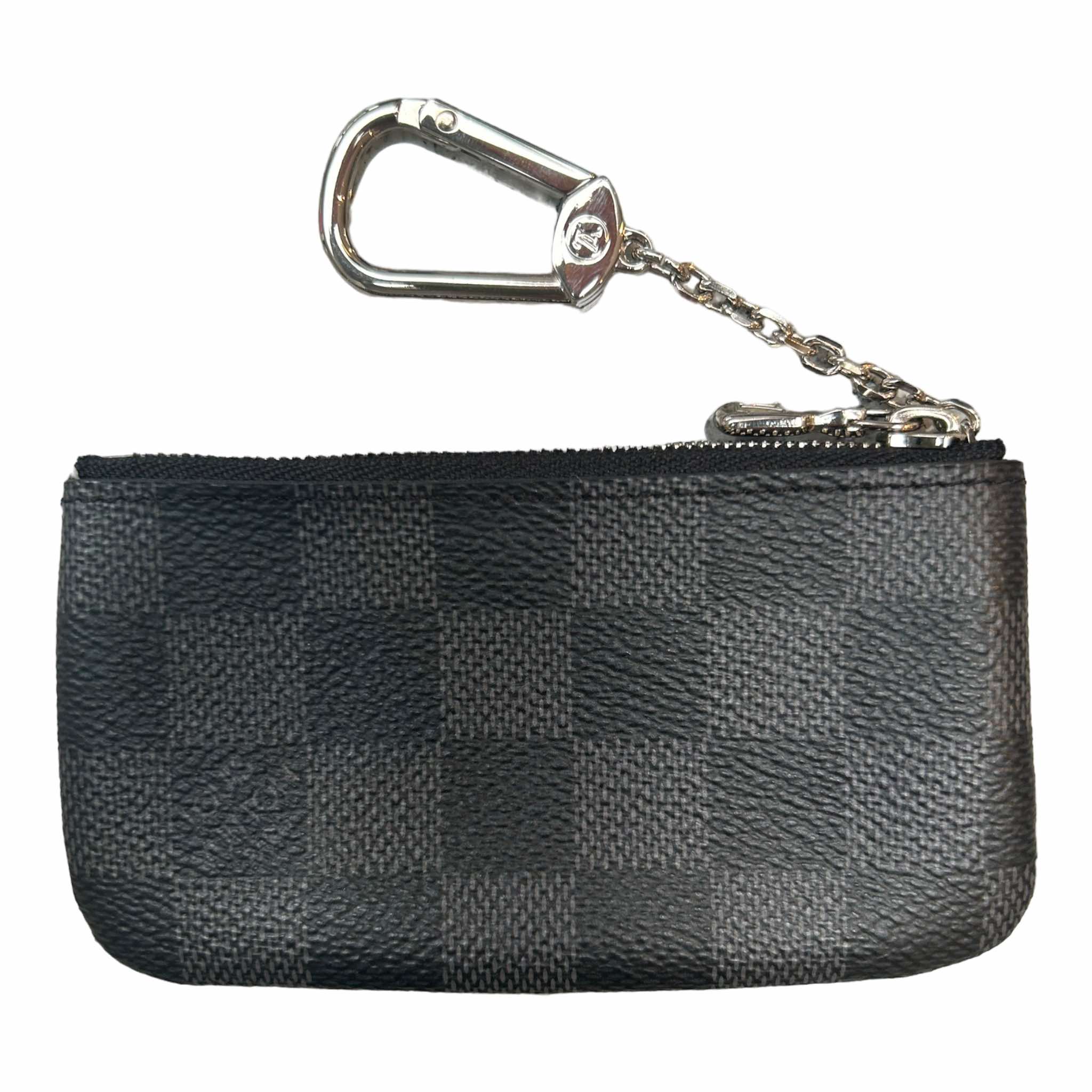 Brand New Louis Vuitton Damier Graphite Key Pouch N60155