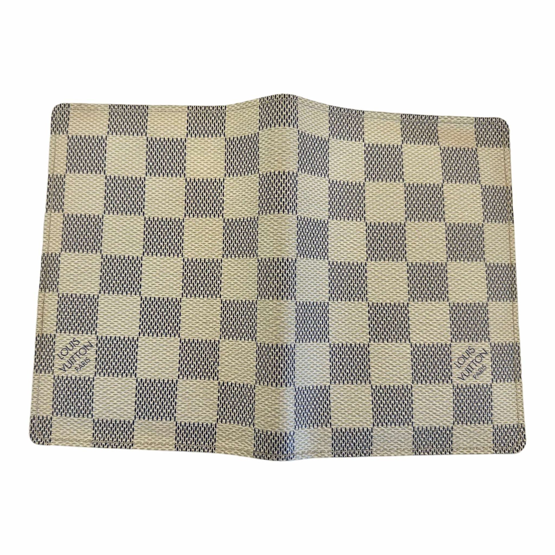 Louis Vuitton Damier Azur Passport Cover