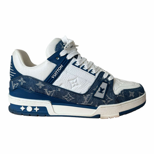 Louis Vuitton Blue Monogram Denim Sneaker - 8.5 UK / 42.5 EU