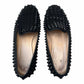 Christian Louboutin Rolling Flat Spikes Velour - 39EU / 6 UK