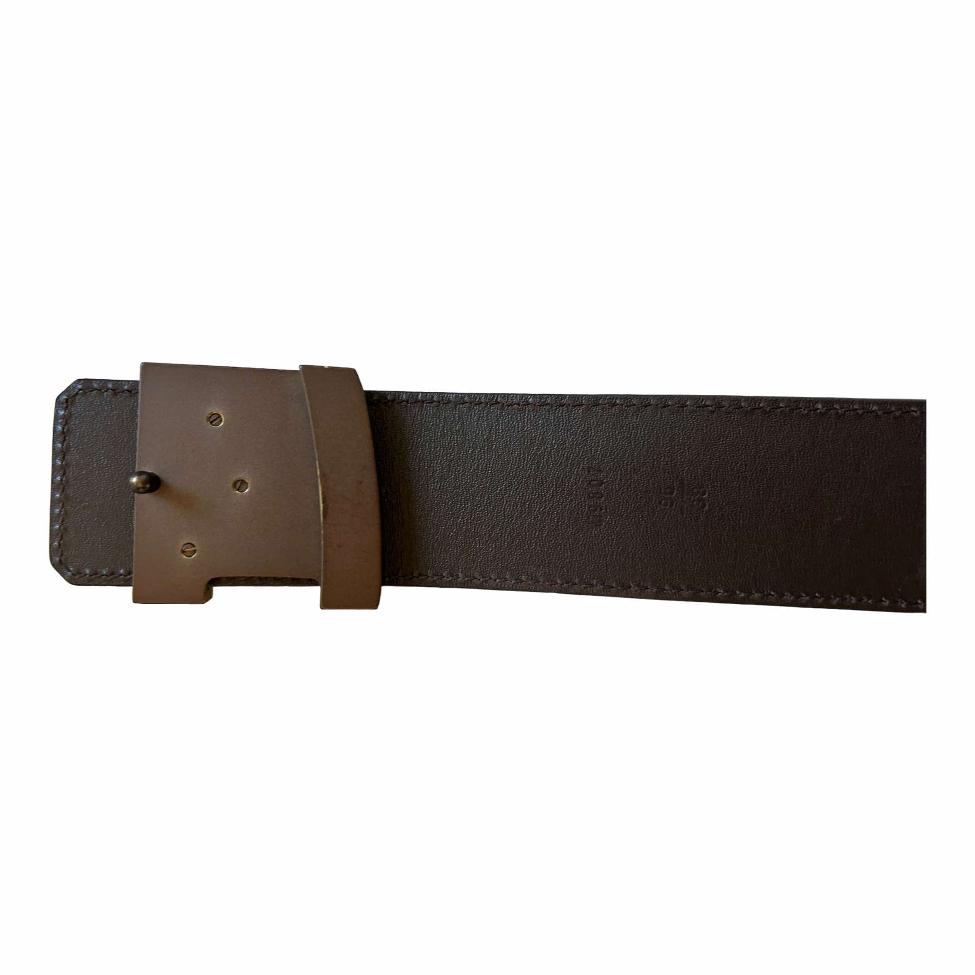 Pre-Loved Louis Vuitton Damier Ebene Belt (95/38) M9807