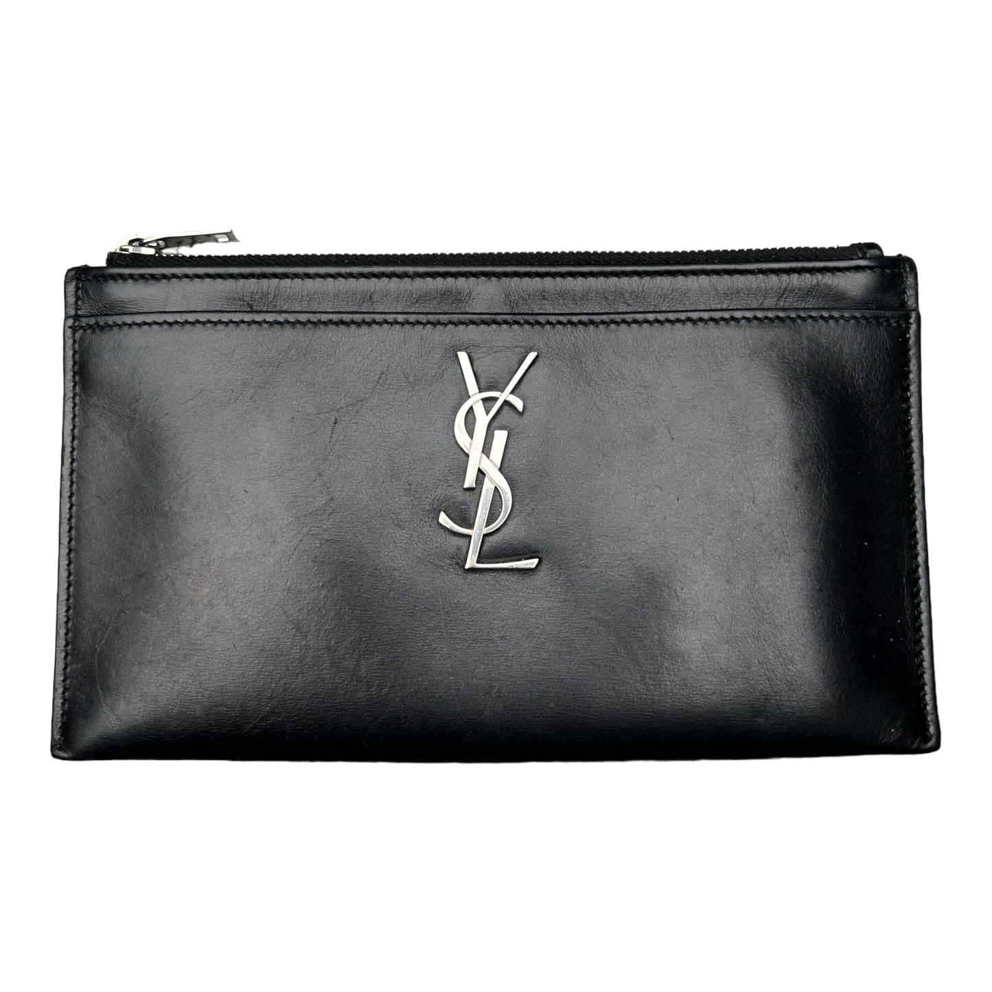 Saint Laurent Black Zip Pouch