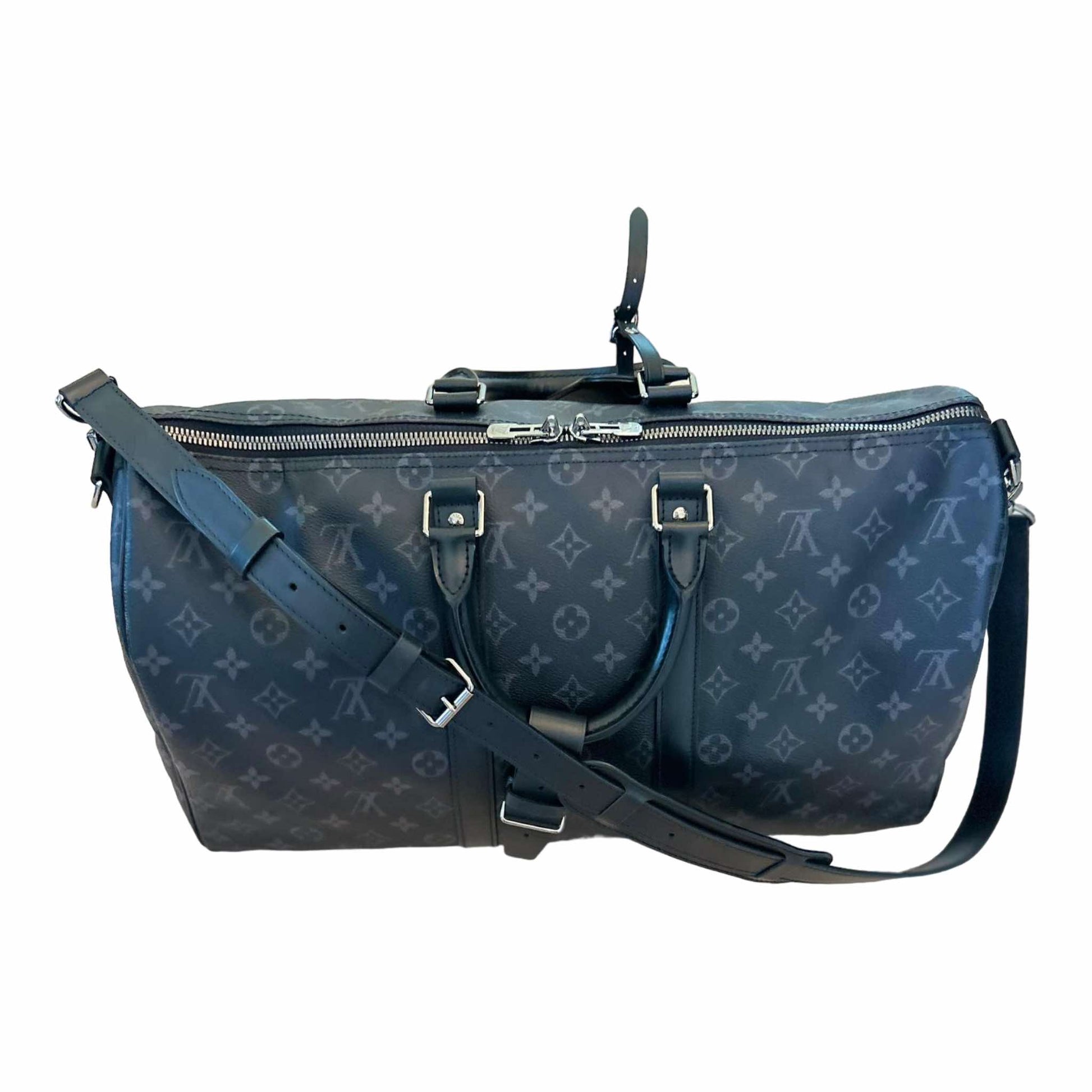 Louis Vuitton Monogram Eclipse Bandoulière Keepall 45 - M40569