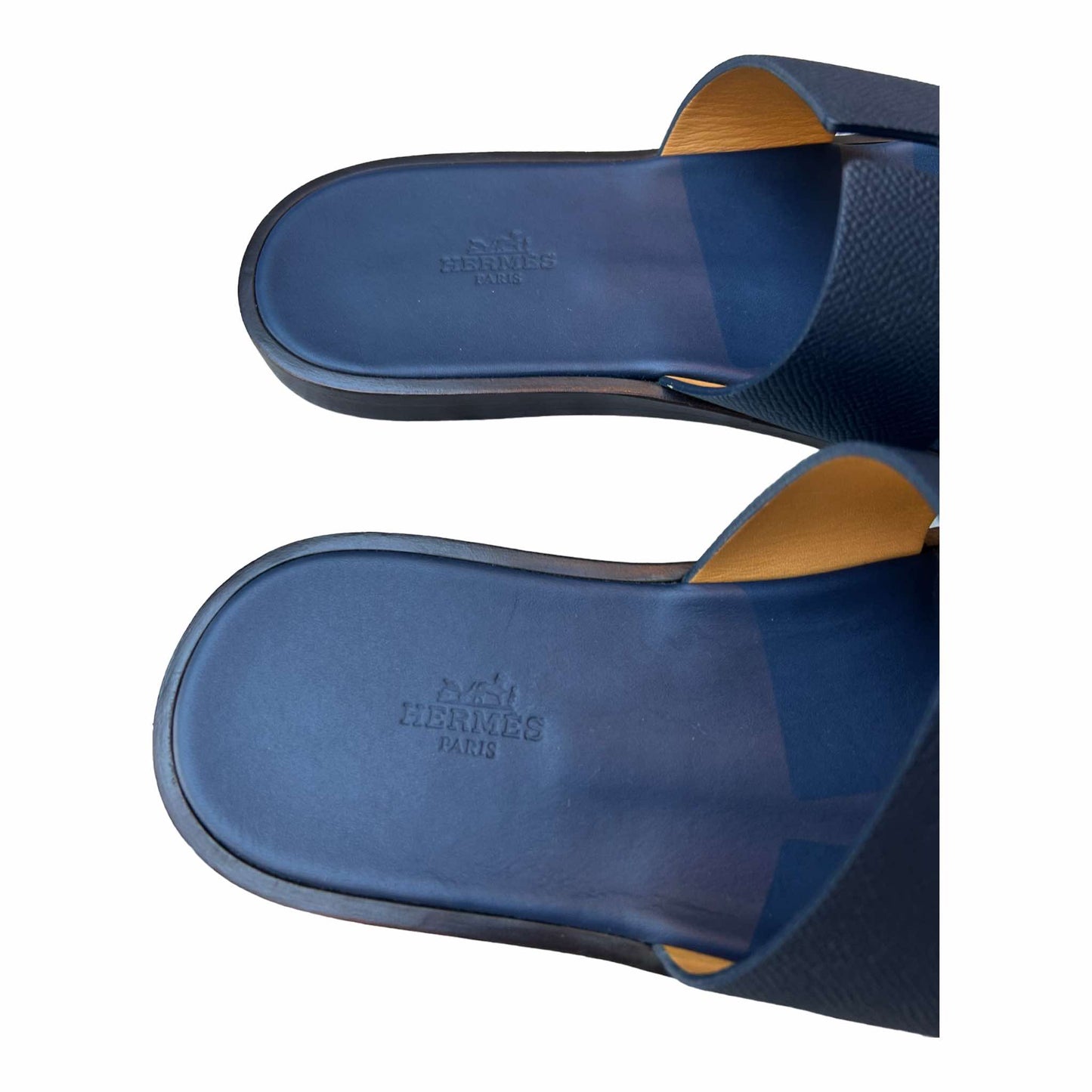 Hermès Izmir Sandals Marine - Size EU 41